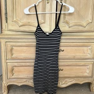 PacSun striped bodycon mini dress